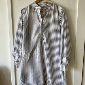 Entireworld Stripe Oxford Shirt Dress